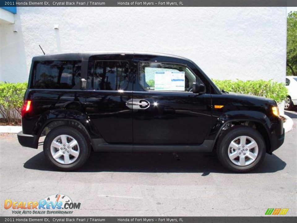Crystal Black Pearl 2011 Honda Element EX Photo #2