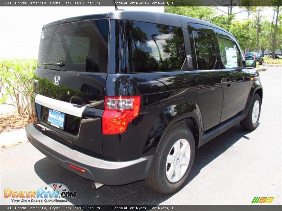 2011 Honda Element EX Crystal Black Pearl / Titanium Photo #3