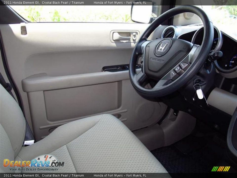 Titanium Interior - 2011 Honda Element EX Photo #5