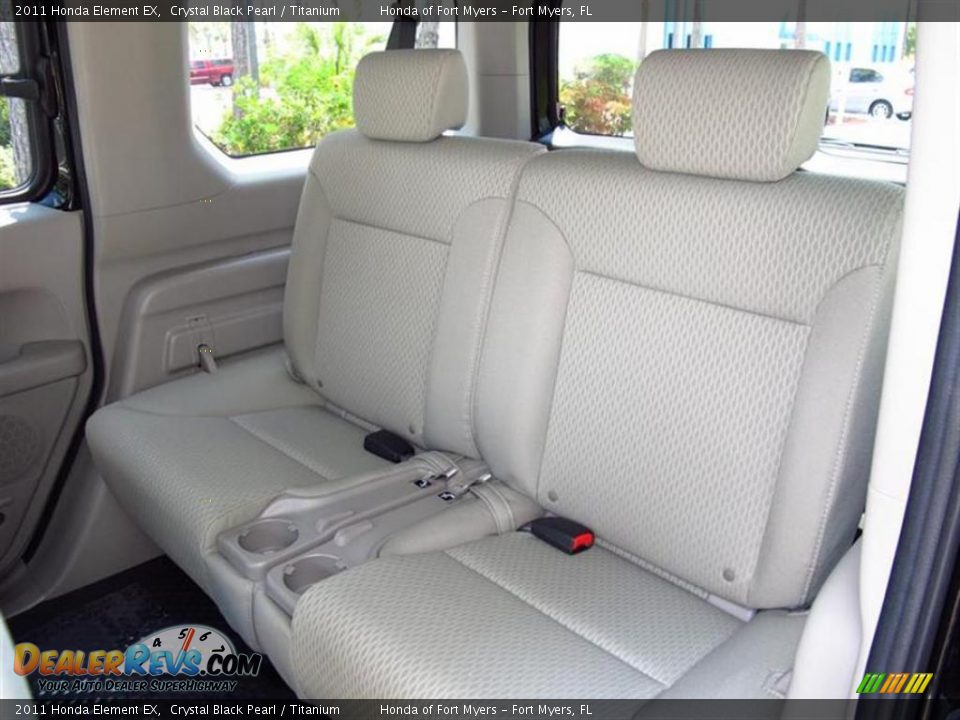 Titanium Interior - 2011 Honda Element EX Photo #8