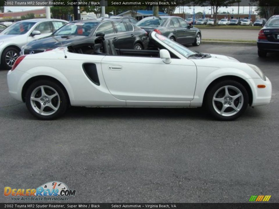 Super White 2002 Toyota MR2 Spyder Roadster Photo #7