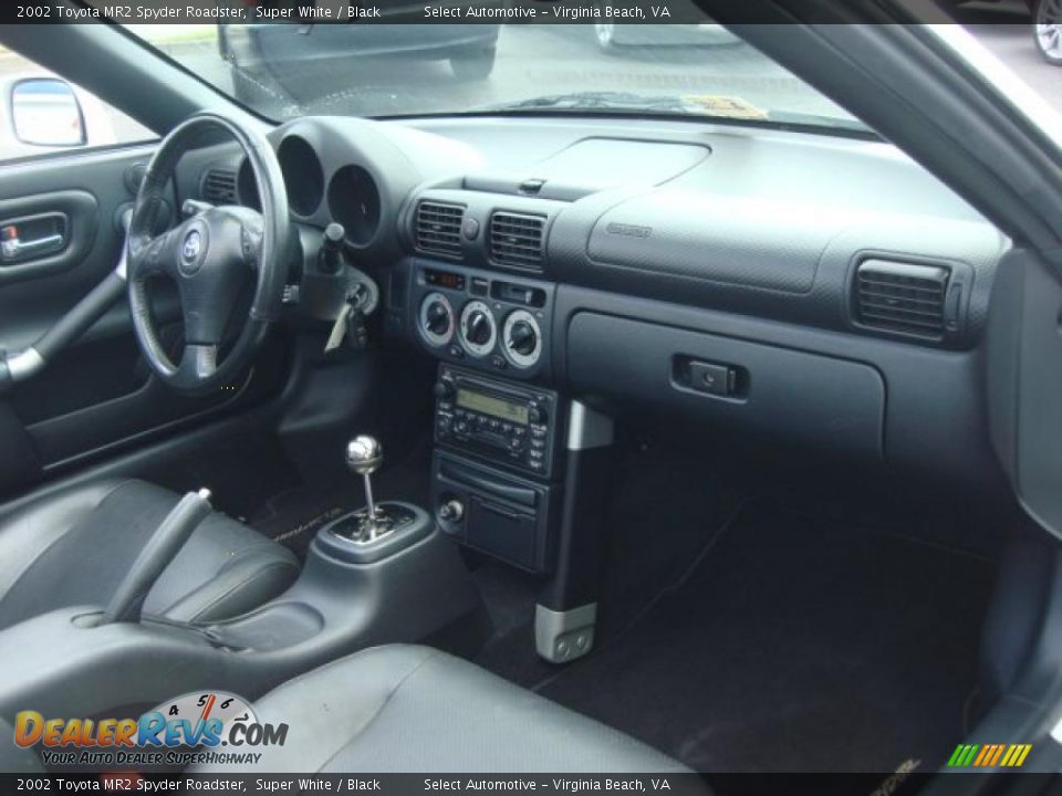 Dashboard of 2002 Toyota MR2 Spyder Roadster Photo #11