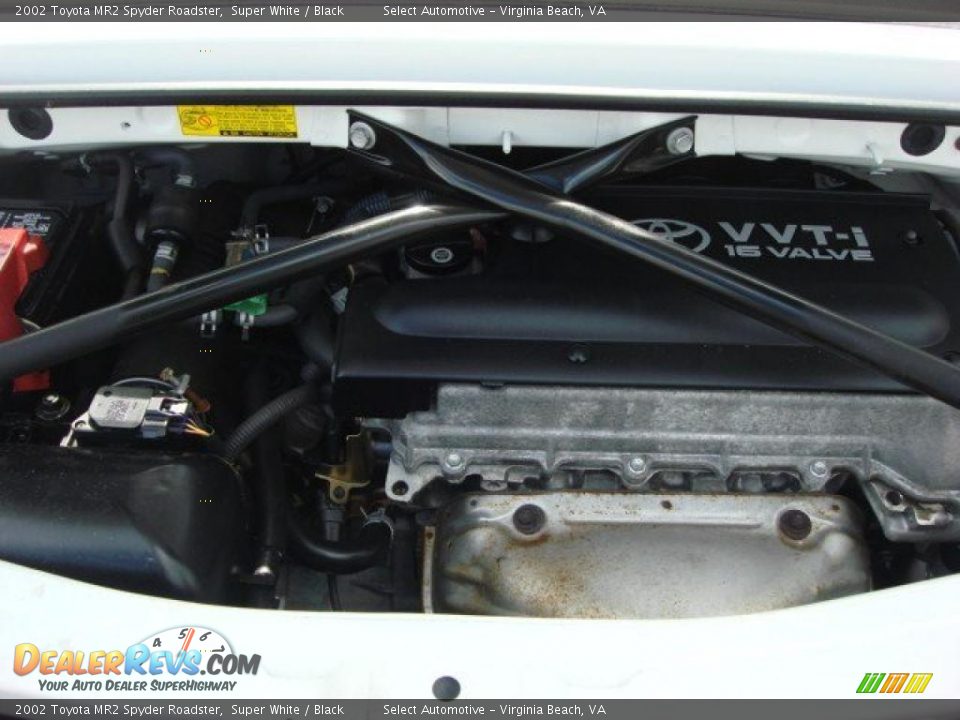 2002 Toyota MR2 Spyder Roadster 1.8 Liter DOHC 16-Valve VVT-i 4 Cylinder Engine Photo #24