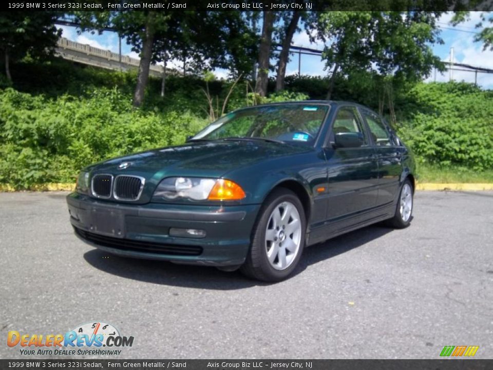 Front 3/4 View of 1999 BMW 3 Series 323i Sedan Photo #1
