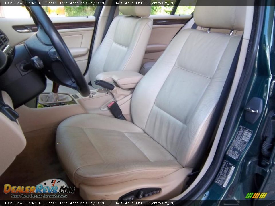 Sand Interior - 1999 BMW 3 Series 323i Sedan Photo #8