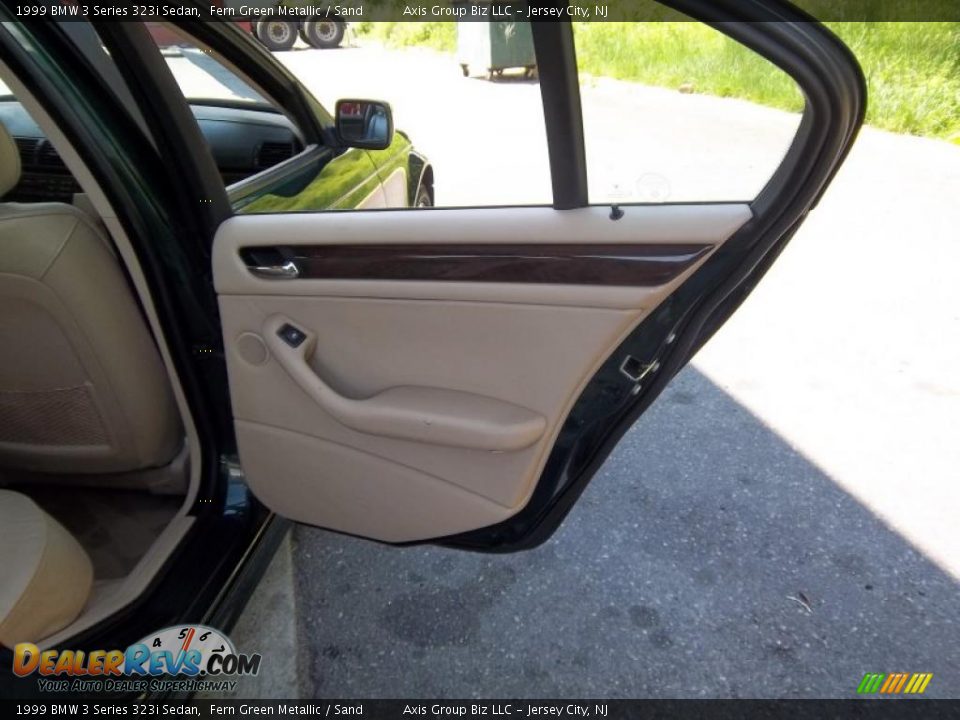1999 BMW 3 Series 323i Sedan Fern Green Metallic / Sand Photo #20