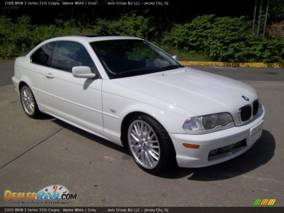 Alpine White 2003 BMW 3 Series 330i Coupe Photo #3