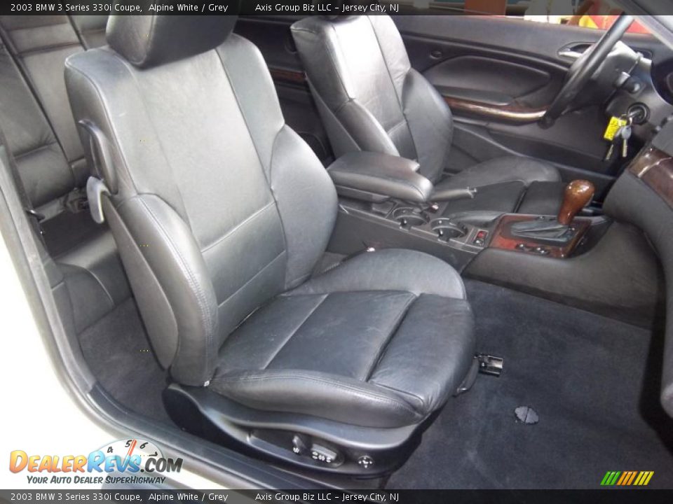 Grey Interior - 2003 BMW 3 Series 330i Coupe Photo #18