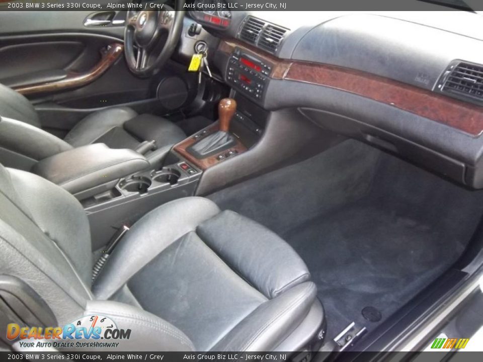 Grey Interior - 2003 BMW 3 Series 330i Coupe Photo #19