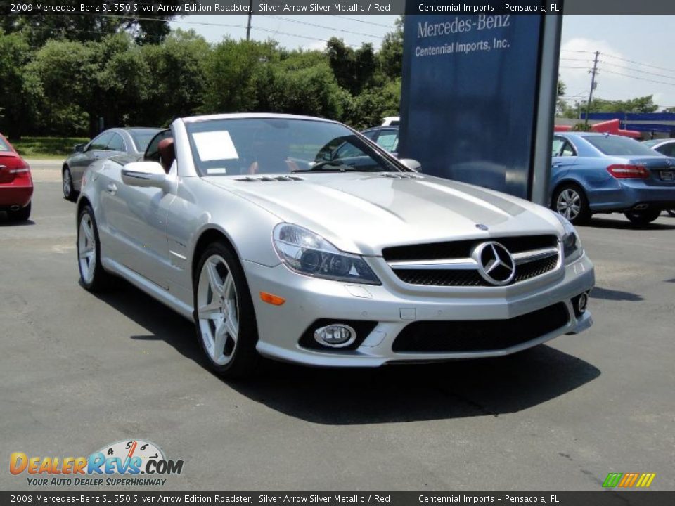 2009 Mercedes sl silver arrow #7