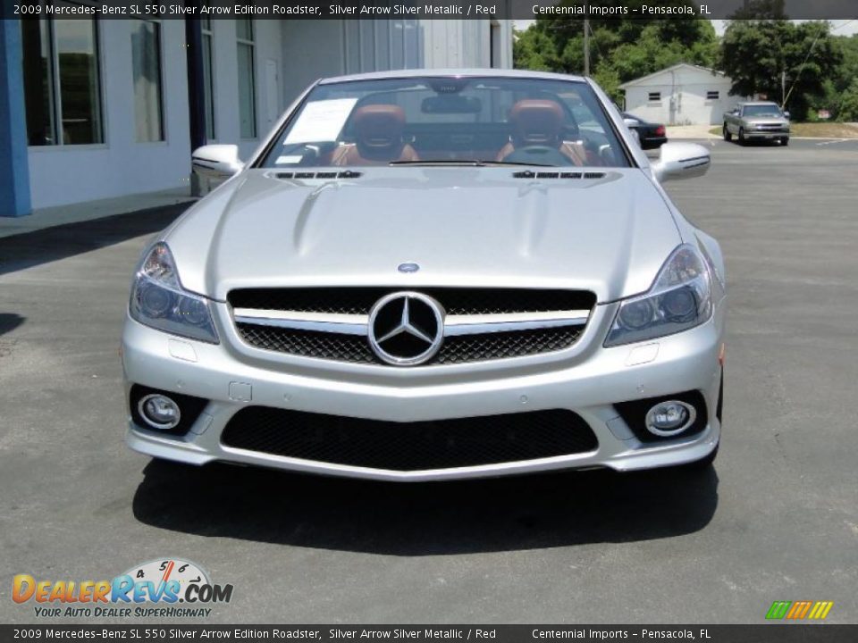 Mercedes benz sl550 silver arrow #6