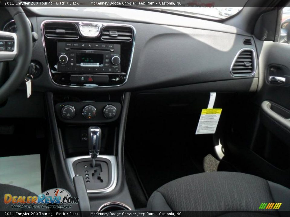 2011 Chrysler 200 Touring Black / Black Photo #15