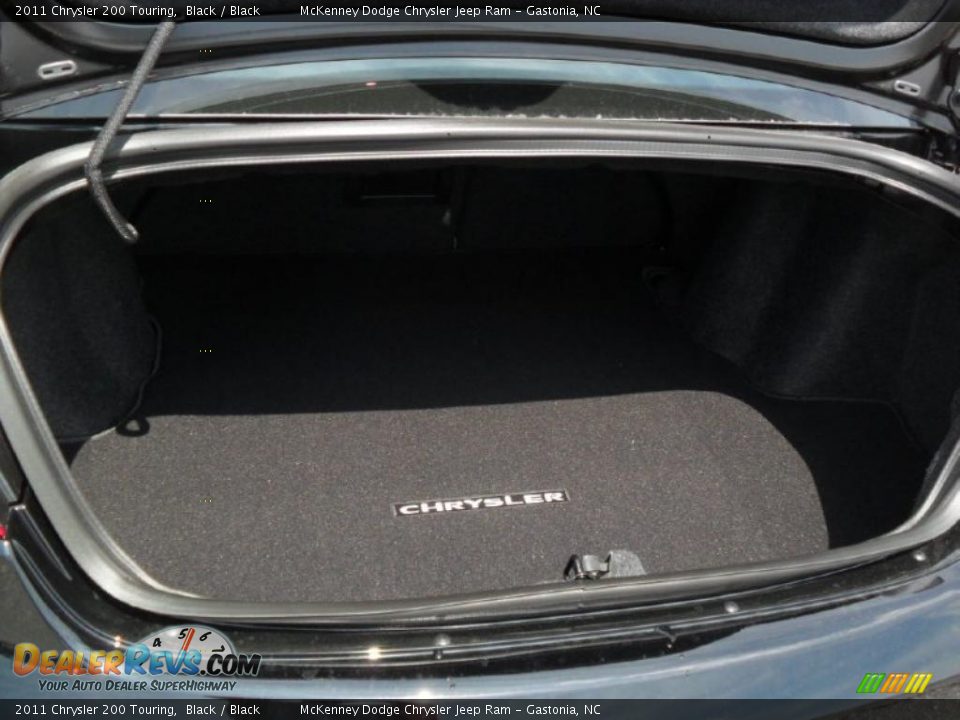 2011 Chrysler 200 Touring Black / Black Photo #16