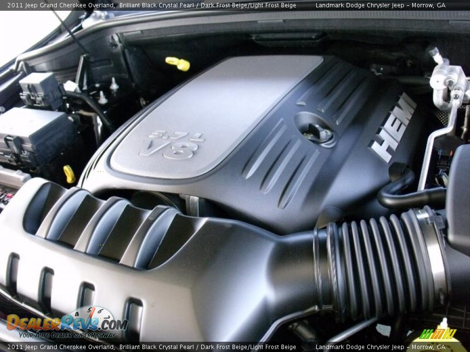 2011 Jeep Grand Cherokee Overland 5.7 Liter HEMI MDS OHV 16-Valve VVT V8 Engine Photo #16