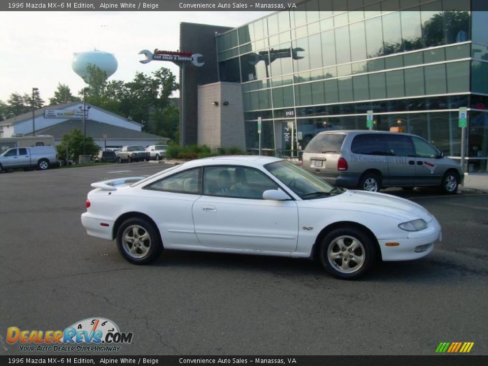 1996 Mazda MX-6 M Edition Alpine White / Beige Photo #1