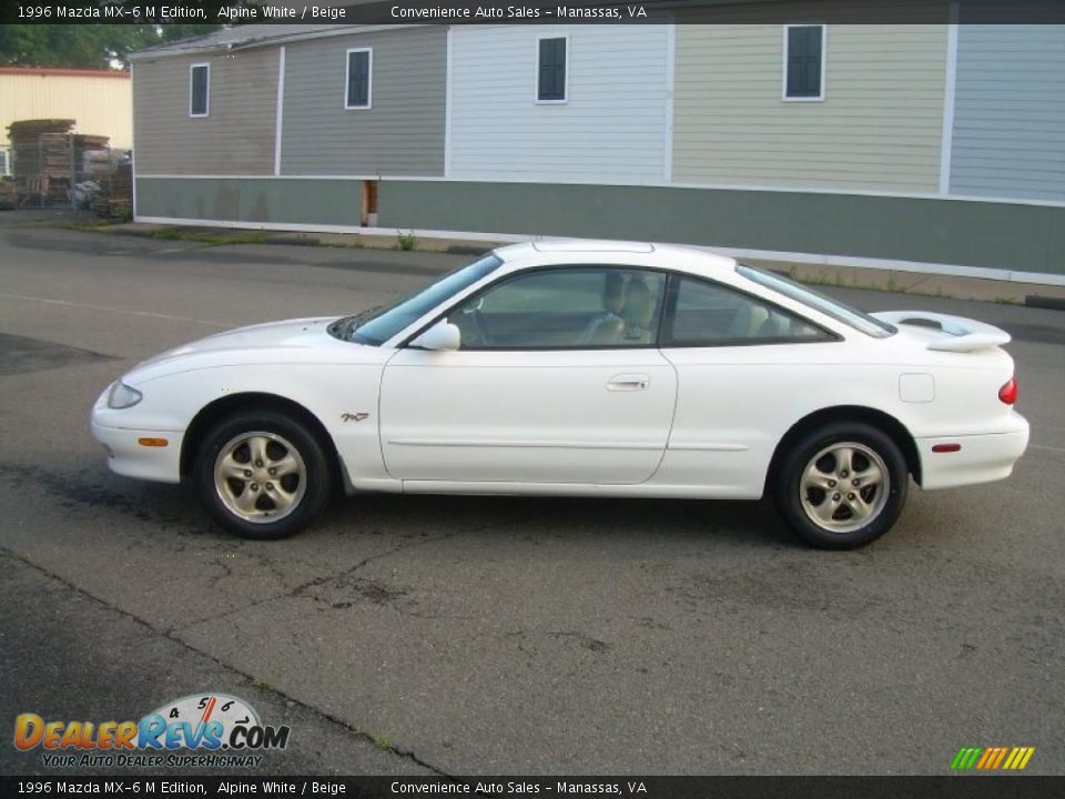 Alpine White 1996 Mazda MX-6 M Edition Photo #5