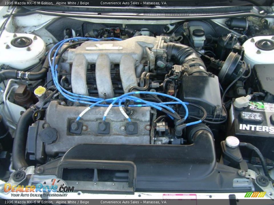 1996 Mazda MX-6 M Edition 2.5 Liter DOHC 24-Valve 4 Cylinder Engine Photo #18