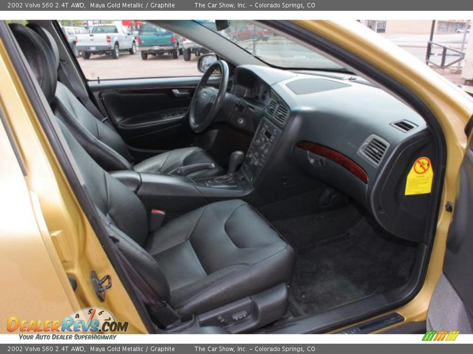 Graphite Interior - 2002 Volvo S60 2.4T AWD Photo #11