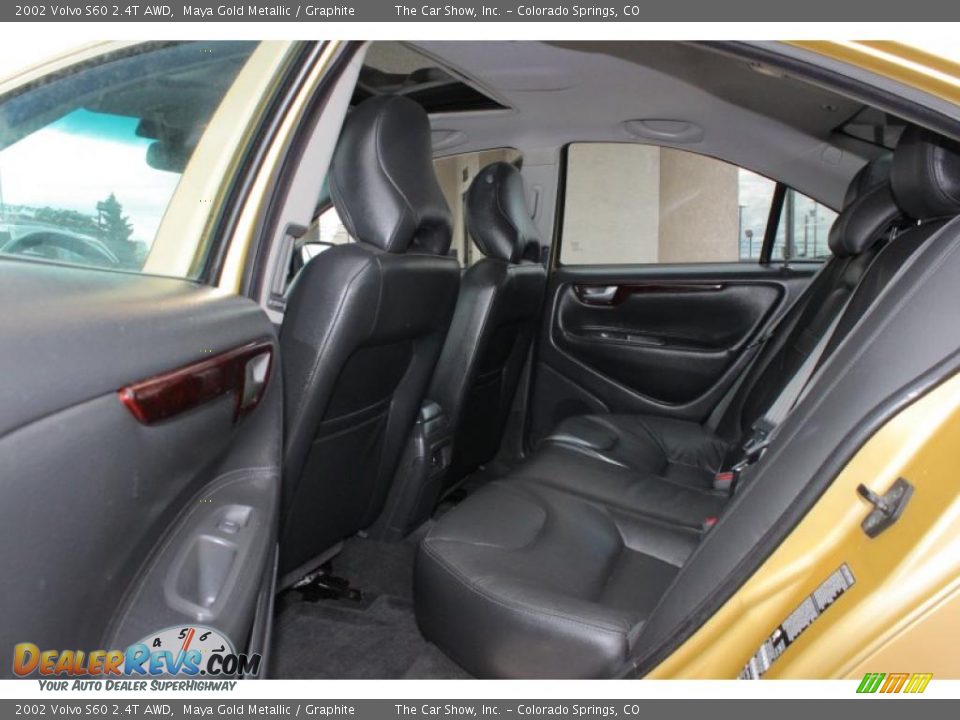 Graphite Interior - 2002 Volvo S60 2.4T AWD Photo #13