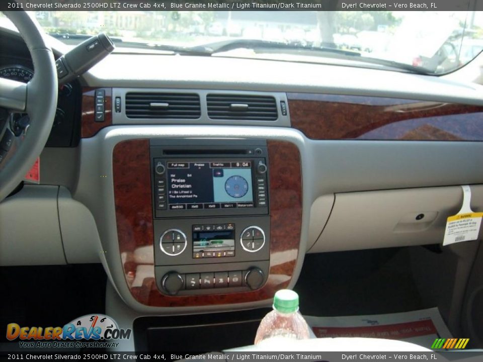 2011 Chevrolet Silverado 2500HD LTZ Crew Cab 4x4 Blue Granite Metallic / Light Titanium/Dark Titanium Photo #21