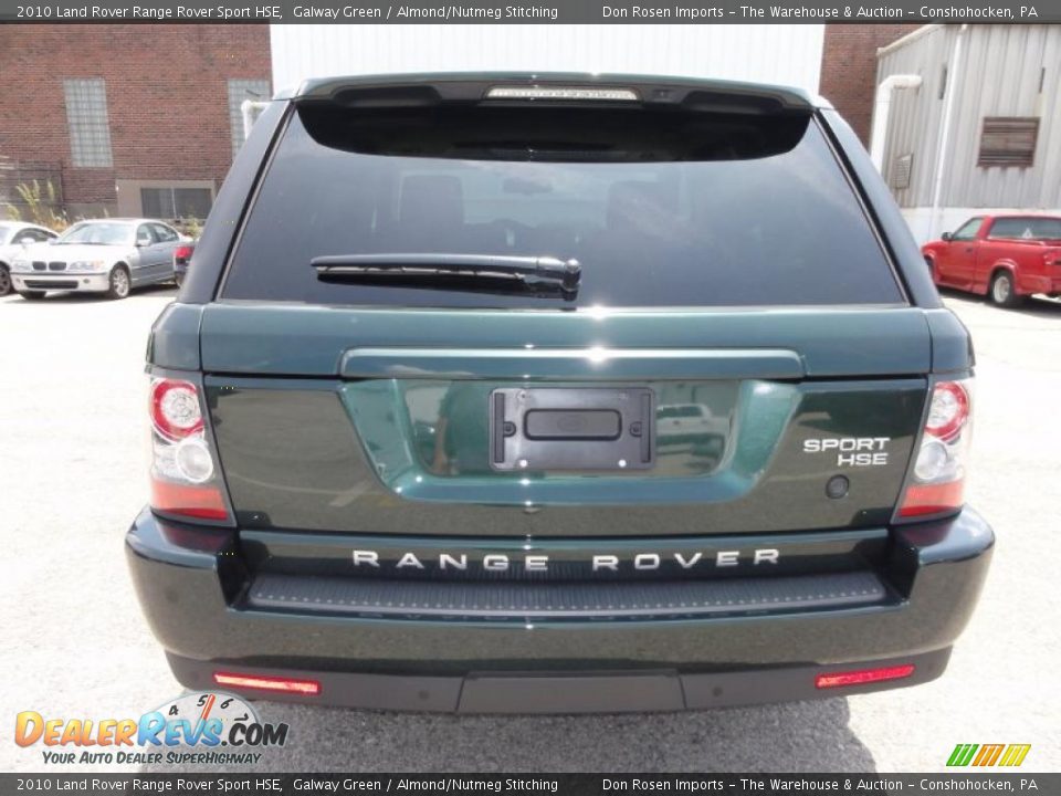 2010 Land Rover Range Rover Sport HSE Galway Green / Almond/Nutmeg Stitching Photo #9