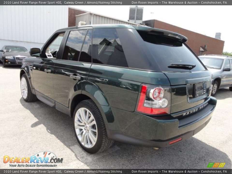 2010 Land Rover Range Rover Sport HSE Galway Green / Almond/Nutmeg Stitching Photo #10