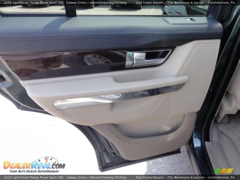 2010 Land Rover Range Rover Sport HSE Galway Green / Almond/Nutmeg Stitching Photo #28