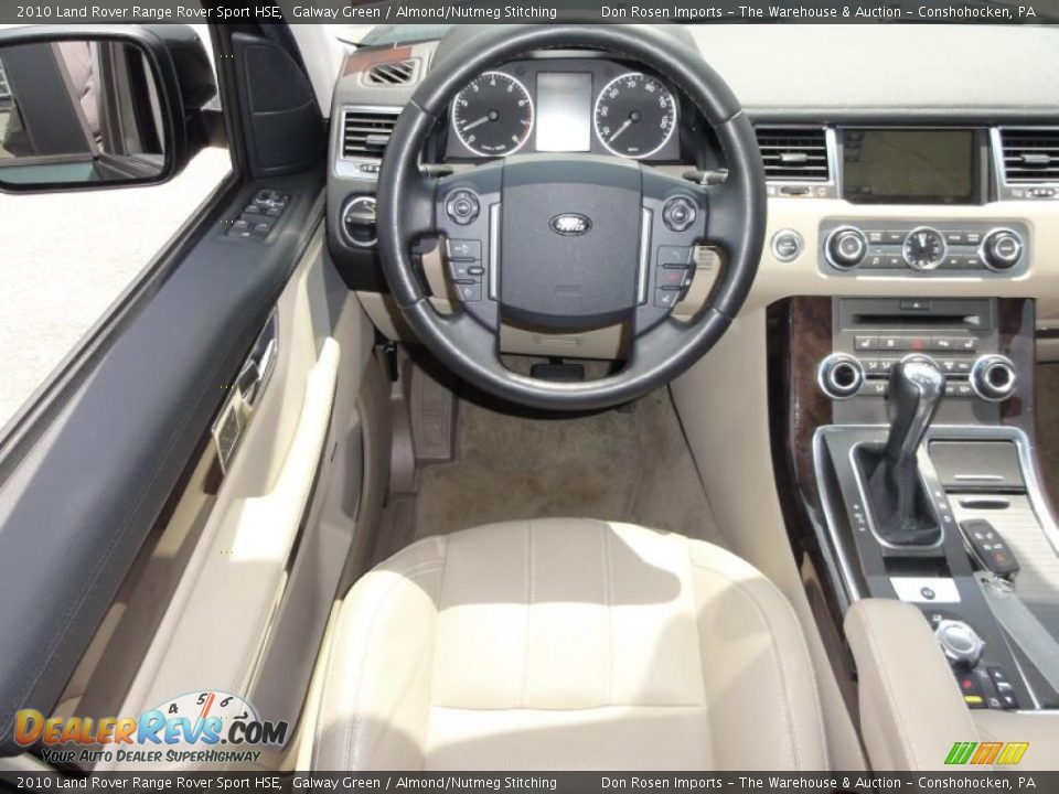 2010 Land Rover Range Rover Sport HSE Galway Green / Almond/Nutmeg Stitching Photo #30