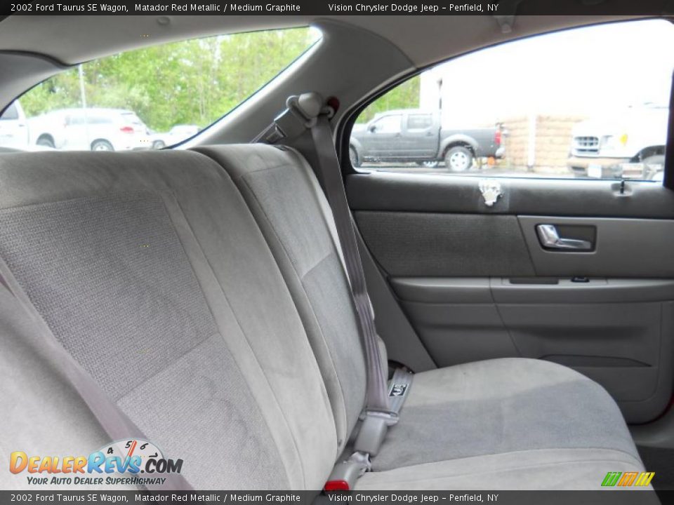 Medium Graphite Interior - 2002 Ford Taurus SE Wagon Photo #8