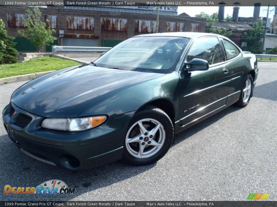 Front 3/4 View of 1999 Pontiac Grand Prix GT Coupe Photo #1