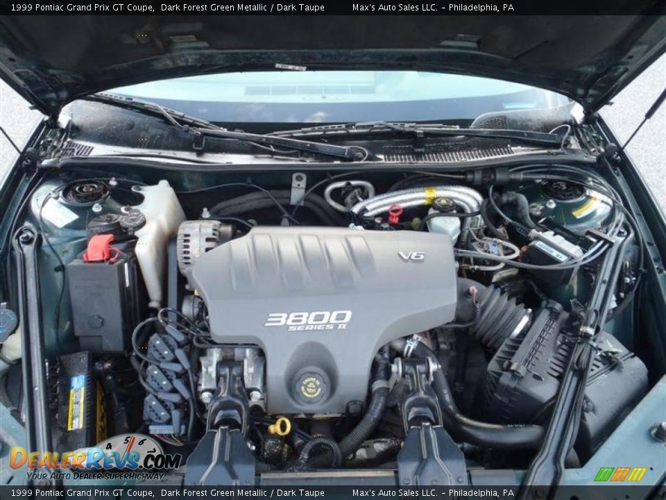 1999 Pontiac Grand Prix GT Coupe 3.8 Liter OHV 12-Valve V6 Engine Photo #8