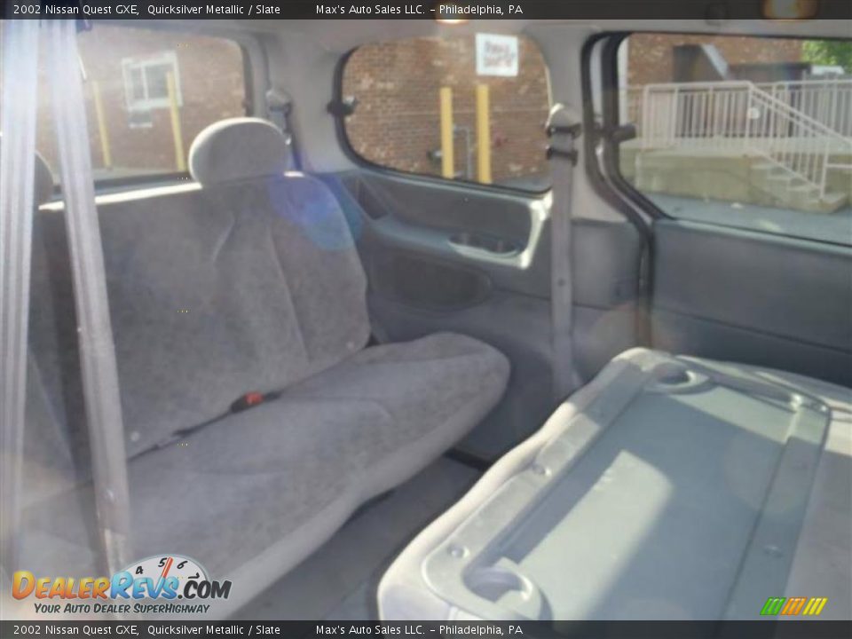2002 Nissan Quest GXE Quicksilver Metallic / Slate Photo #7