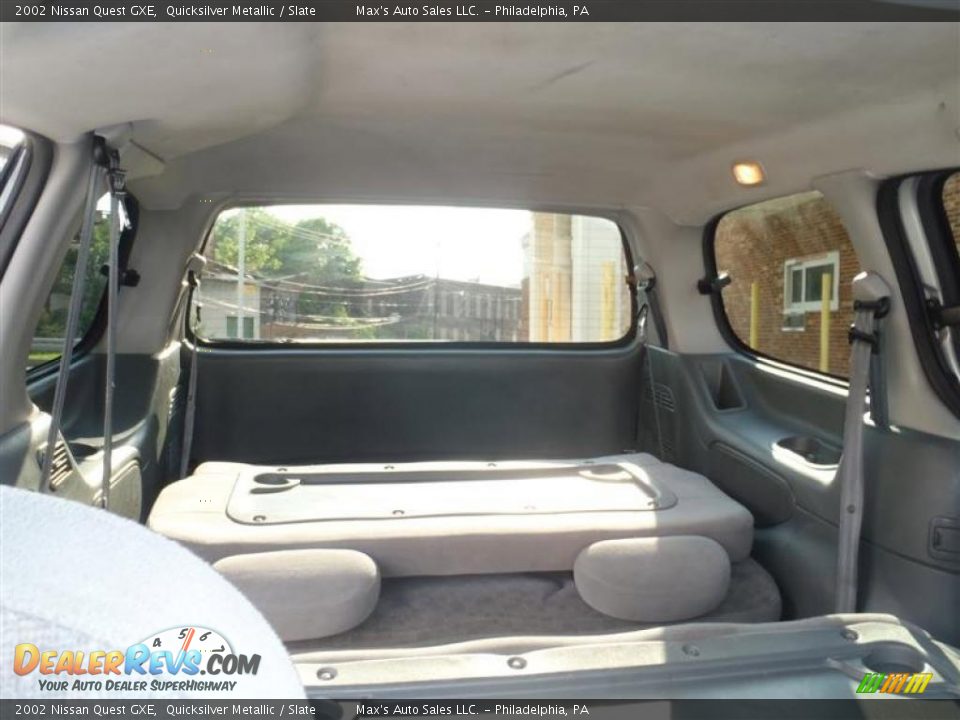2002 Nissan Quest GXE Quicksilver Metallic / Slate Photo #8