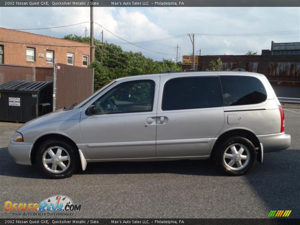 Quicksilver Metallic 2002 Nissan Quest GXE Photo #11