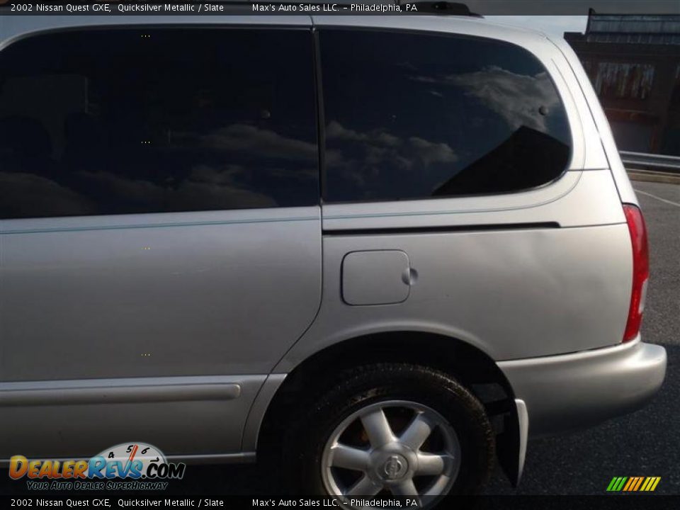2002 Nissan Quest GXE Quicksilver Metallic / Slate Photo #15