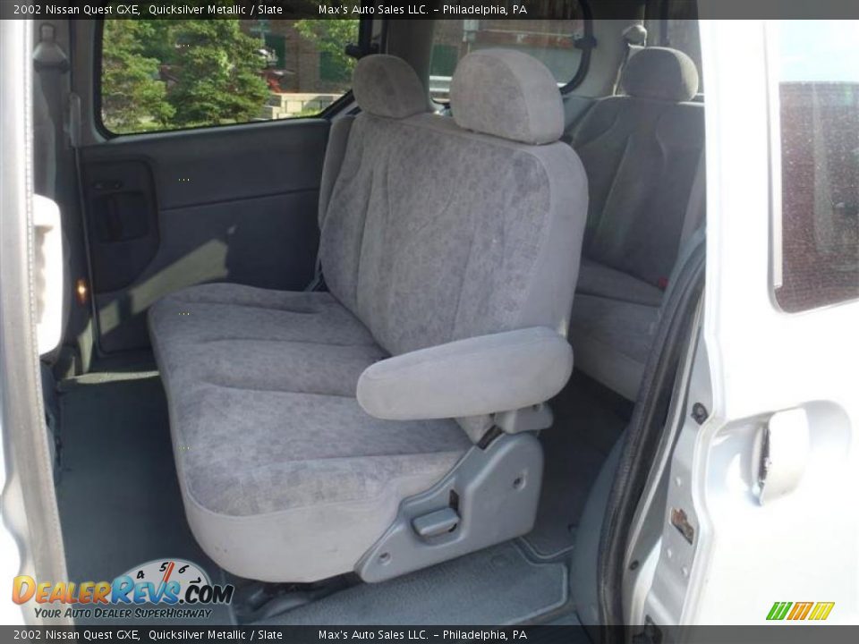 Slate Interior - 2002 Nissan Quest GXE Photo #24