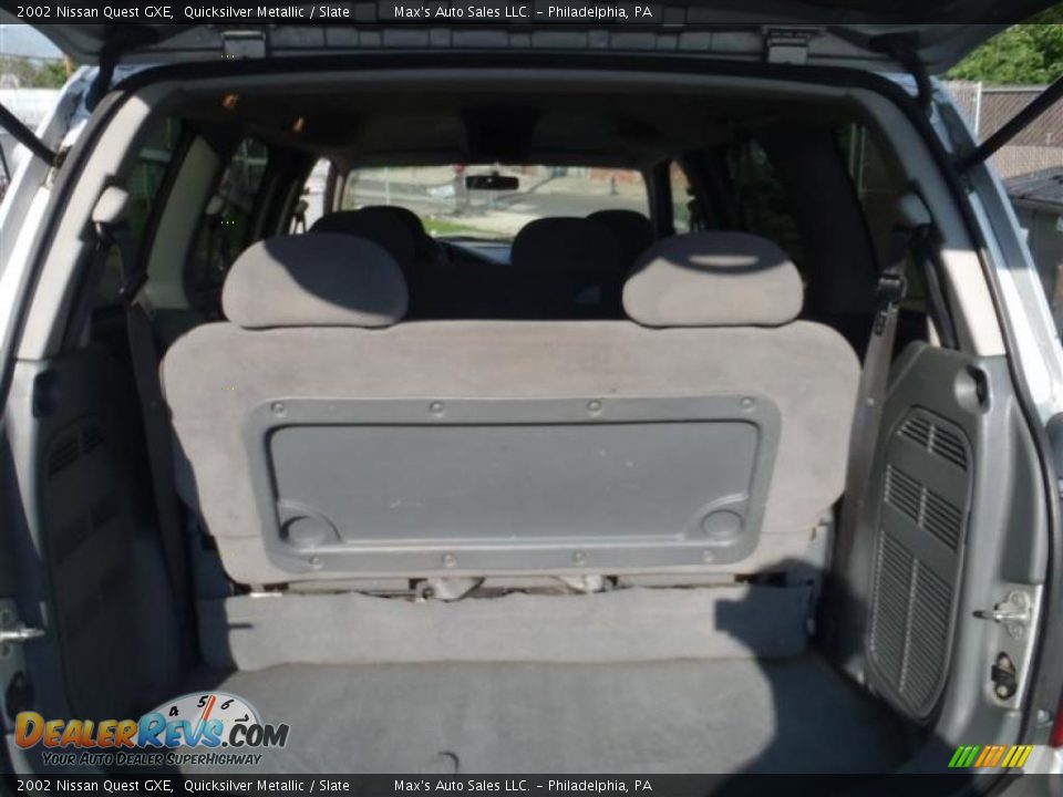 2002 Nissan Quest GXE Quicksilver Metallic / Slate Photo #25