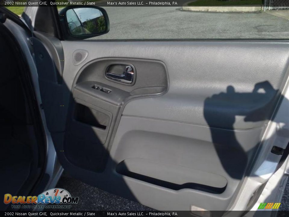 2002 Nissan Quest GXE Quicksilver Metallic / Slate Photo #27