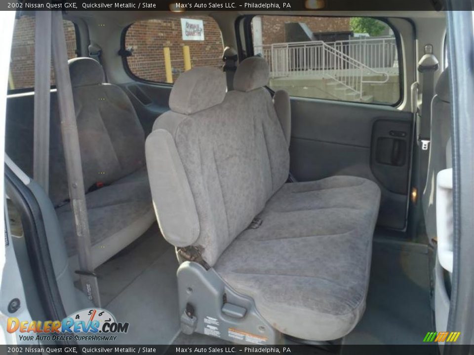 Slate Interior - 2002 Nissan Quest GXE Photo #28