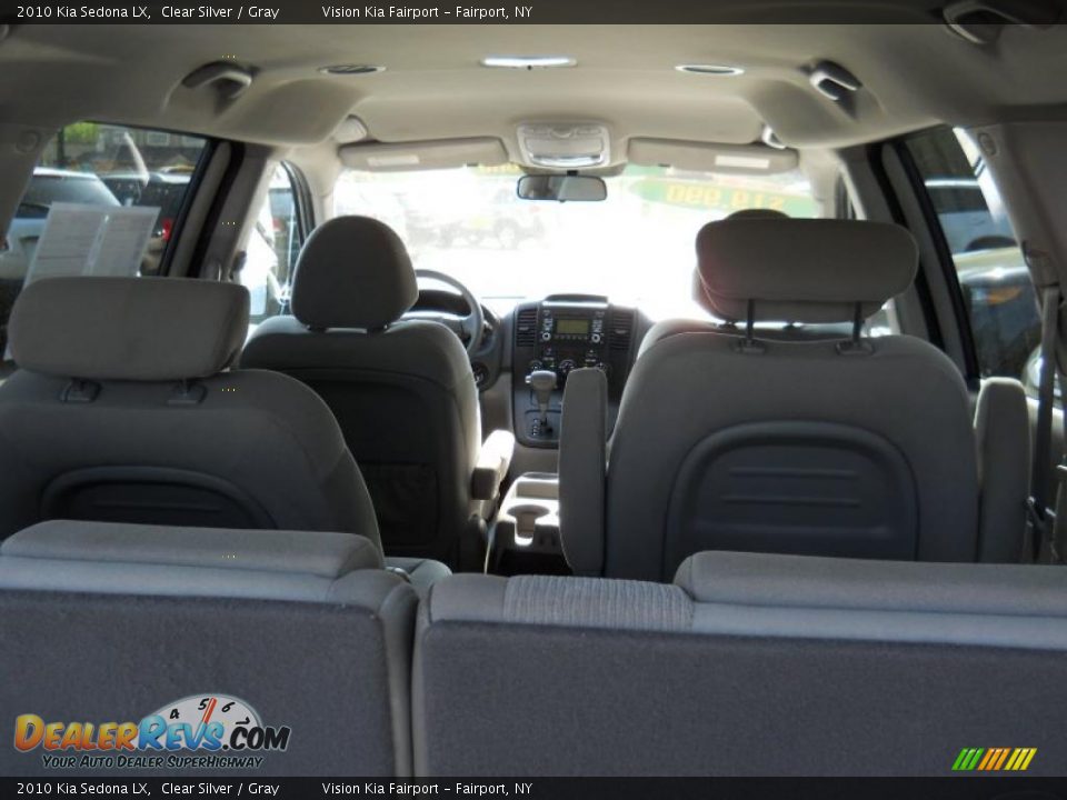 2010 Kia Sedona LX Clear Silver / Gray Photo #11