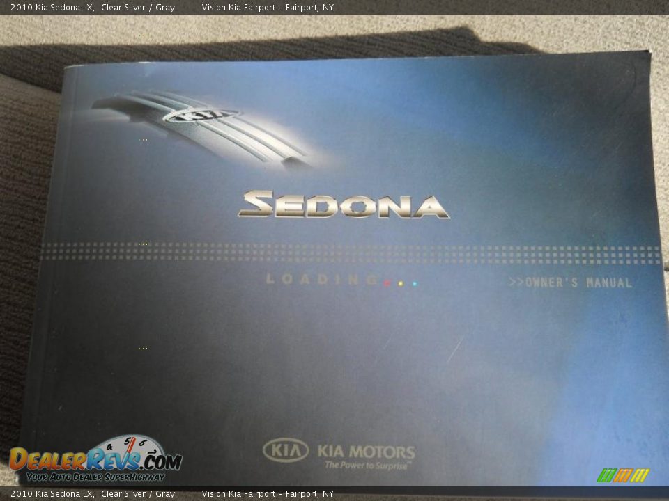 2010 Kia Sedona LX Clear Silver / Gray Photo #20