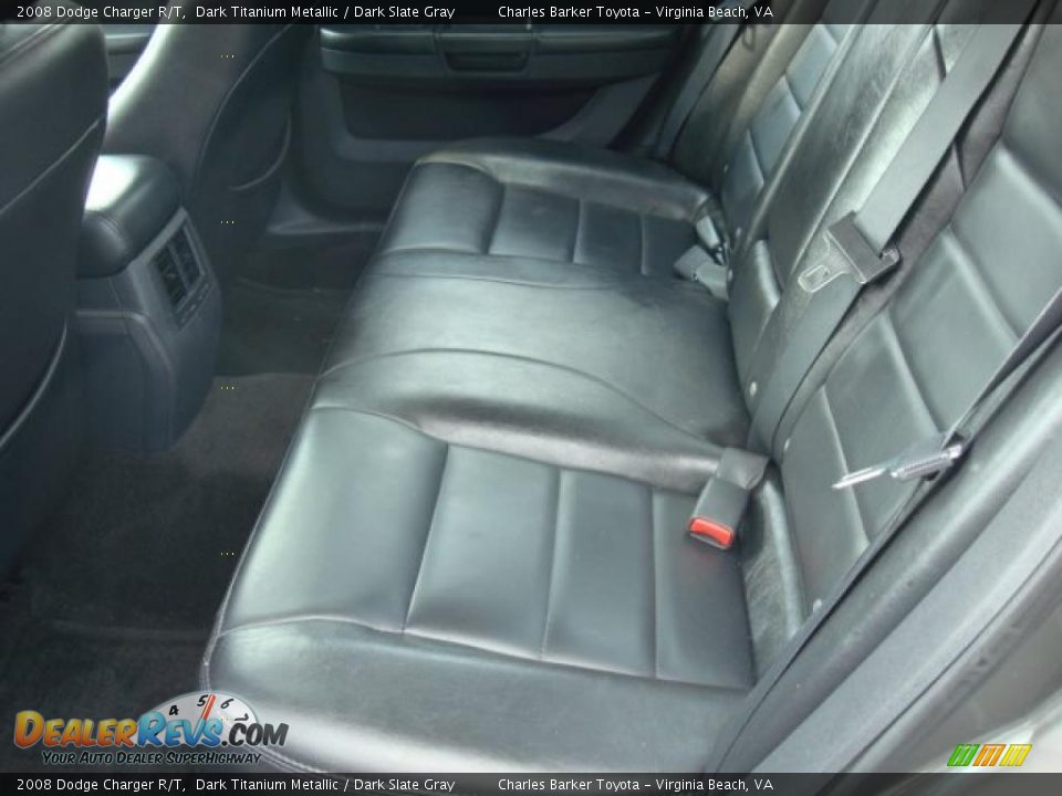2008 Dodge Charger R/T Dark Titanium Metallic / Dark Slate Gray Photo #8