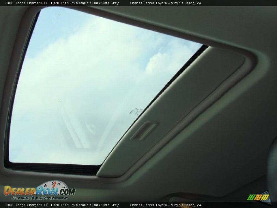 2008 Dodge Charger R/T Dark Titanium Metallic / Dark Slate Gray Photo #9