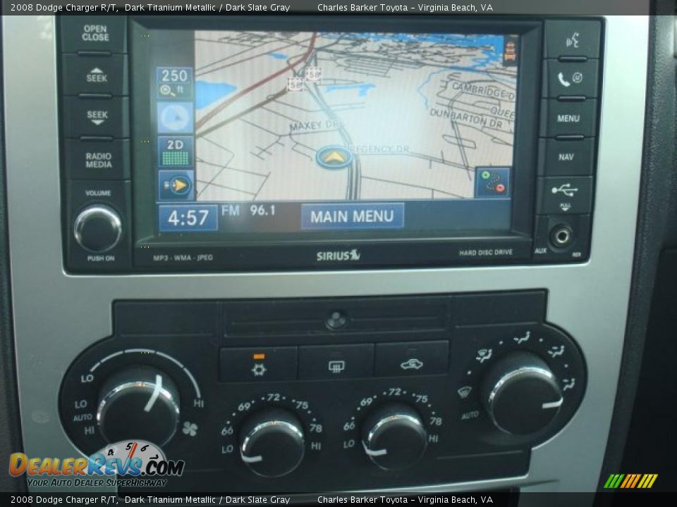 2008 Dodge Charger R/T Dark Titanium Metallic / Dark Slate Gray Photo #12