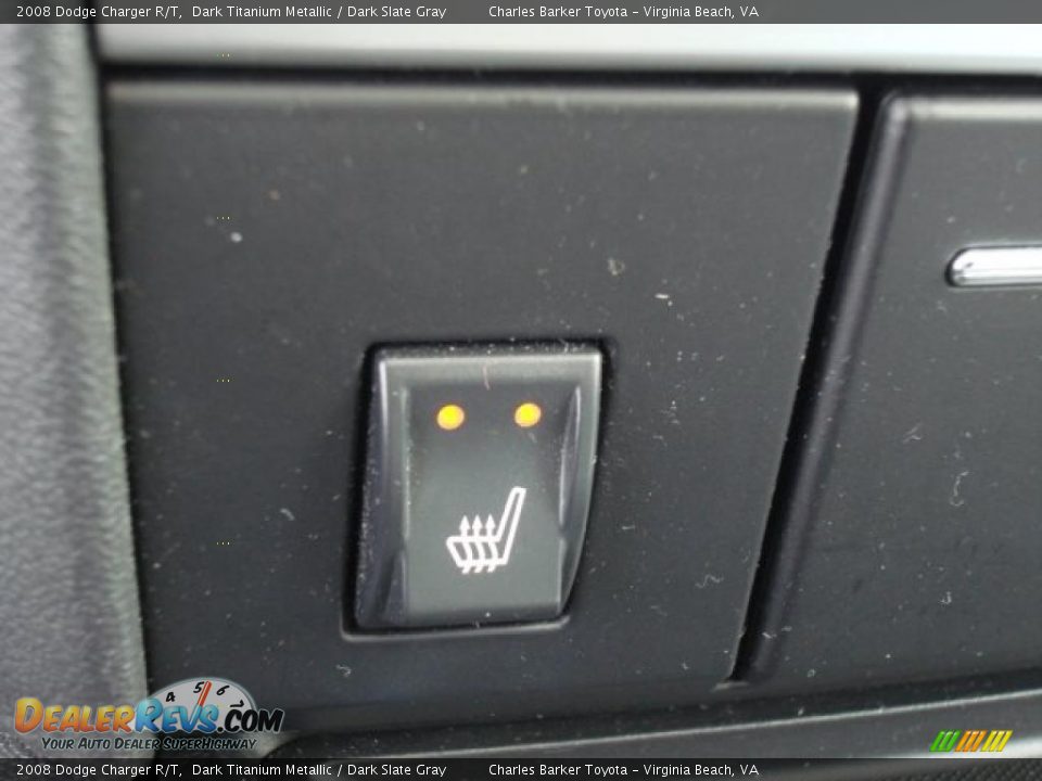 2008 Dodge Charger R/T Dark Titanium Metallic / Dark Slate Gray Photo #13