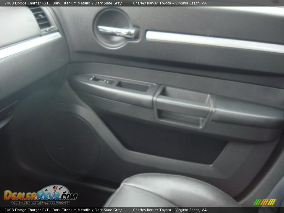 2008 Dodge Charger R/T Dark Titanium Metallic / Dark Slate Gray Photo #14