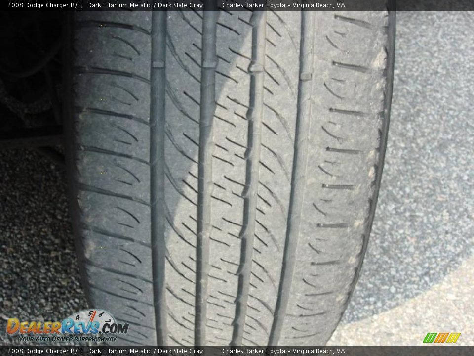 2008 Dodge Charger R/T Dark Titanium Metallic / Dark Slate Gray Photo #15
