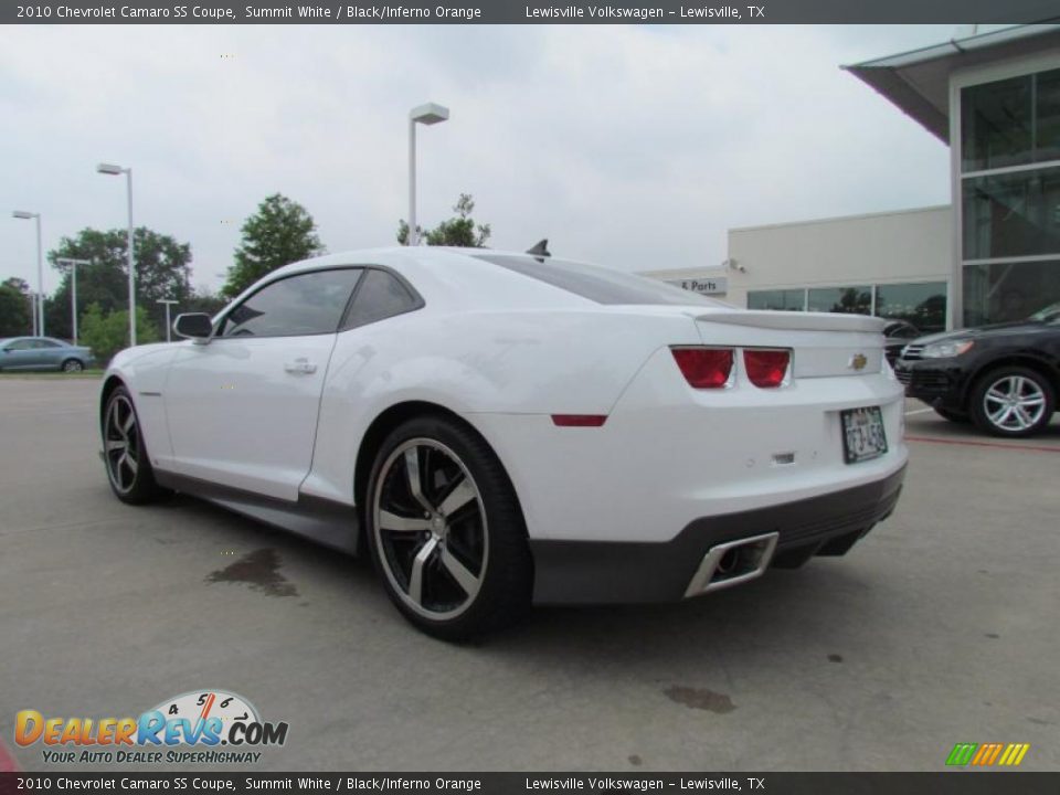 Summit White 2010 Chevrolet Camaro SS Coupe Photo #3