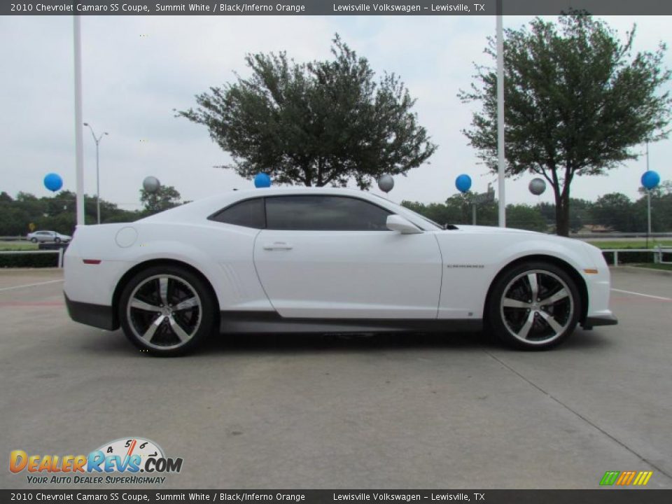 Summit White 2010 Chevrolet Camaro SS Coupe Photo #6