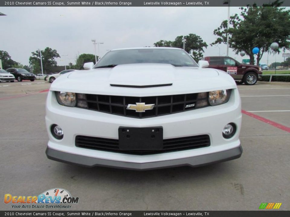 Summit White 2010 Chevrolet Camaro SS Coupe Photo #8